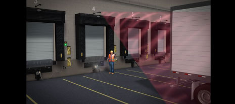Enhancing safety with lights and alarms at the loading dock