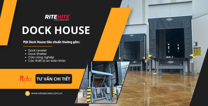 Dock House là gì? Giải pháp mở rộng khu vực xuất nhập hàng hiệu quả
