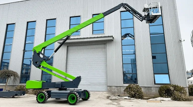 Xe Nâng Người Động Cơ Điện Telescopic Boom Lift Trust Horse J16