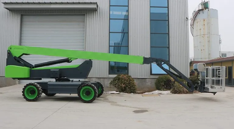 Xe Nâng Người Động Cơ Điện Telescopic Boom Lift Trust Horse J20