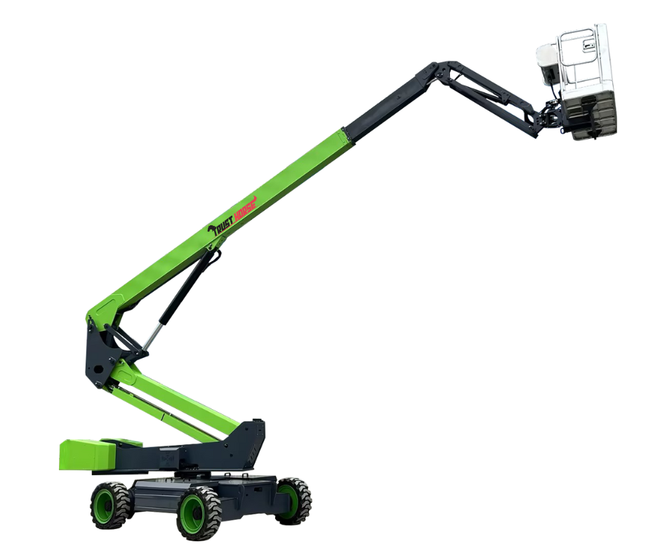 Xe Nâng Người Động Cơ Điện Telescopic Boom Lift Trust Horse J20