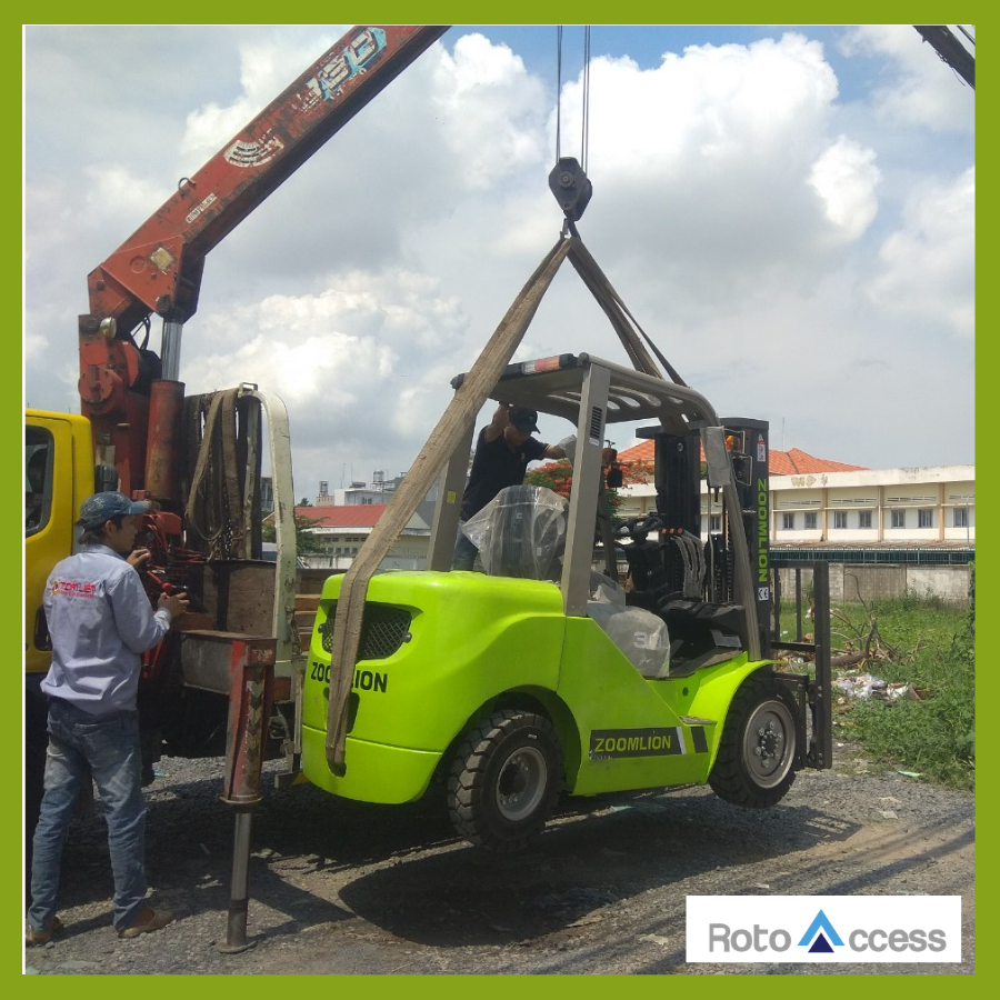 Xe nâng dầu Zoomlion Xe nâng dầu Zoomlion