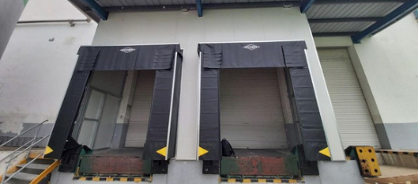 Lắp Đặt Và Bàn Giao Bộ Trùm Container Dock Shelter Rite Hite Cho Khách Hàng