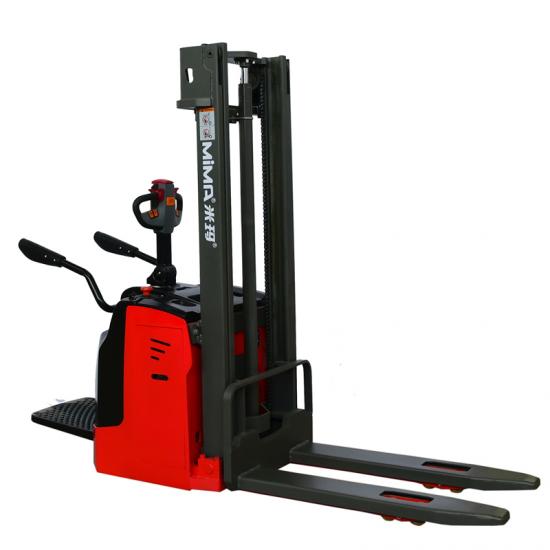 MB Series 1.5T-2.0T Power Pallet Stacker with 24V 210AH Battery