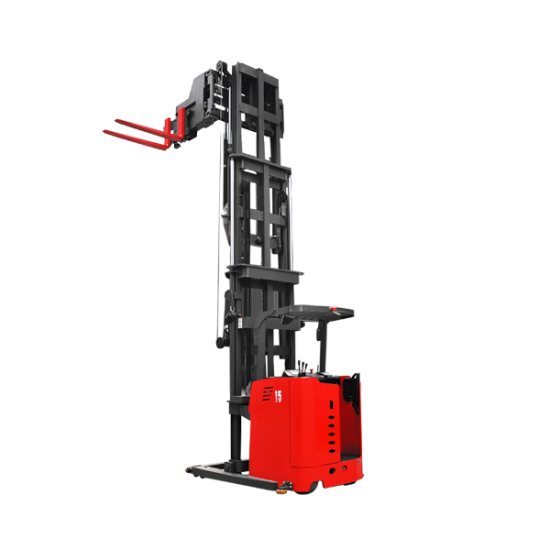 MC Series 1.0-1.5T 3-Way Electric Pallet Stacker 