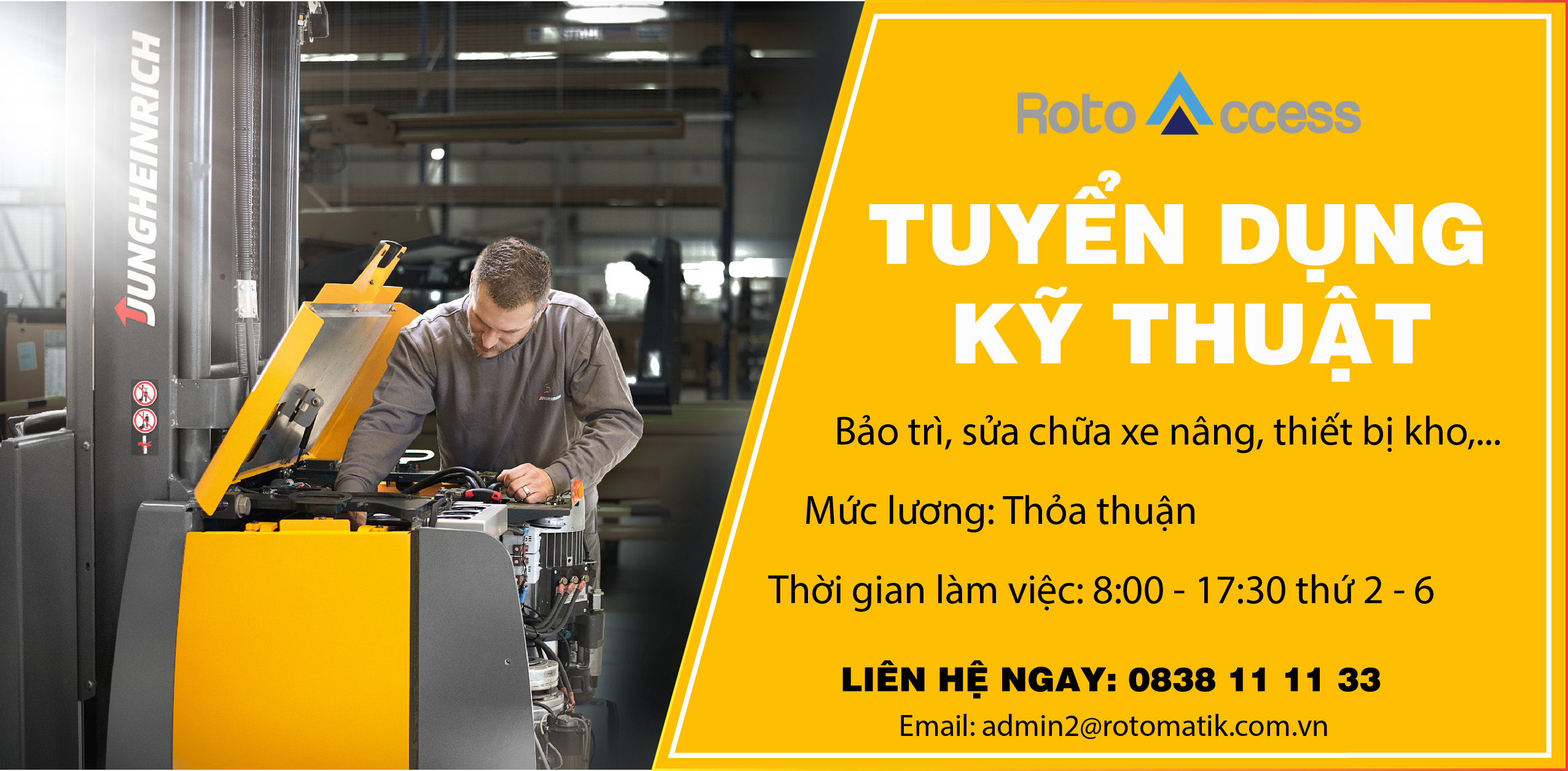 tuyển dụng nhân viên kỹ thuật